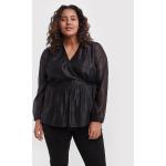 Przecenione Czarne Bluzki damskie marki Vero Moda w rozmiarze 3 XL 