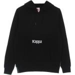Czarne Bluzy z kapturem męskie marki Kappa w rozmiarze XL 