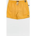 Żółte Szorty kąpielowe męskie gładkie z poliestru marki Billabong w rozmiarze XL 