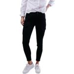 Czarne Spodnie bojówki damskie Skinny fit bawełniane marki J Brand 