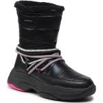 Botki CALVIN KLEIN JEANS - Chunky Laceup Sneakerboot YW0YW00471 Black BEH