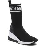Przecenione Czarne Botki damskie marki Michael Kors MICHAEL w rozmiarze 38 