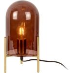 Przecenione Brązowe Lampy stołowe z kloszem o średnicy 30 cm marki LEITMOTIV 