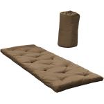 Brązowy materac futon 70x190 cm Bed In A Bag Mocca – Karup Design