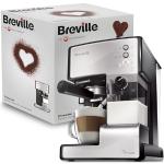 Breville Prima Latte Ekspres do Kawy, Srebrny, 230 VV