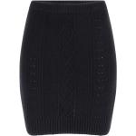 Czarne Krótkie spódnice damskie eleganckie marki Guess w rozmiarze M 