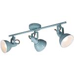 Miętowe Lampy sufitowe z kloszem w nowoczesnym stylu metalowe marki Briloner - gwint żarówki: E14 