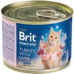 Karmy dla kotów z wątróbką marki Brit 