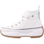 Białe Sneakersy dla dziewczynek bawełniane marki British Knights w rozmiarze 32,5 