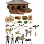 Figurki zwierzęta z motywem zwierząt z tworzywa sztucznego marki buddy toys o tematyce koni i stajni 