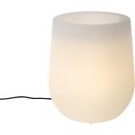 Białe Lampy w nowoczesnym stylu z tworzywa sztucznego marki Qazqa - gwint żarówki: E27 