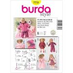 Ubranka dla lalek marki Burda 