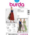 Sukienki ludowe damskie marki Burda 