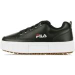 Czarne Niskie sneakersy gładkie sportowe marki Fila Sandblast w rozmiarze 36 