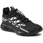 Przecenione Czarne Sneakersy sznurowane męskie sportowe marki adidas Performance w rozmiarze 42 