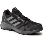 Przecenione Czarne Sneakersy sznurowane męskie z Goretexu sportowe marki adidas w rozmiarze 40 