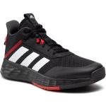 Przecenione Czarne Sneakersy sznurowane męskie sportowe marki adidas w rozmiarze 40 