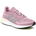 Przecenione Różowe Buty do biegania treningowe damskie sportowe marki adidas Performance 