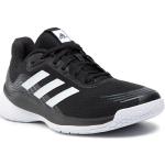 Przecenione Czarne Sneakersy sznurowane damskie sportowe marki adidas w rozmiarze 38 