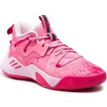 Różowe Sneakersy sznurowane damskie sportowe marki adidas Performance w rozmiarze 36 
