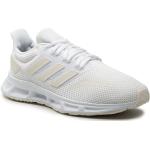 Przecenione Białe Buty do biegania terenowe damskie sportowe marki adidas w rozmiarze 44 