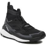 Przecenione Czarne Sneakersy sznurowane męskie sportowe marki adidas Performance w rozmiarze 48 