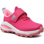 Różowe Buty do biegania terenowe damskie sportowe marki adidas Performance w rozmiarze 31 