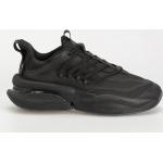Przecenione Czarne Sneakersy sznurowane męskie odblaskowe marki adidas Alphaboost w rozmiarze 43,5 - Zrównoważony rozwój 