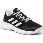 Przecenione Czarne Sneakersy sznurowane damskie sportowe marki adidas Performance w rozmiarze 36 