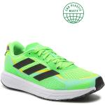 Przecenione Zielone Buty do biegania treningowe męskie sportowe marki adidas Performance w rozmiarze 40 
