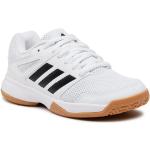 Białe Sneakersy sznurowane damskie sportowe marki adidas w rozmiarze 34 