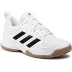 Przecenione Białe Buty piłkarskie damskie sportowe marki adidas Performance w rozmiarze 38 