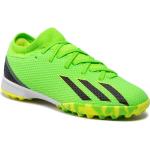 Przecenione Zielone Korki turfy męskie sportowe marki adidas Performance w rozmiarze 34 