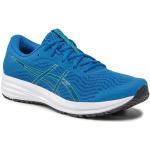 Przecenione Niebieskie Buty do biegania treningowe męskie sportowe marki Asics w rozmiarze 42 