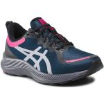 Przecenione Granatowe Buty do biegania treningowe damskie sportowe marki Asics w rozmiarze 39 