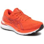 Przecenione Pomarańczowe Buty do biegania treningowe męskie sportowe marki Asics w rozmiarze 40 