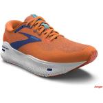 Przecenione Pomarańczowe Buty do biegania treningowe męskie amortyzujące marki BROOKS-Sattel 