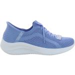 Błękitne Trampki & tenisówki damskie marki Skechers Ultra Flex w rozmiarze 41 
