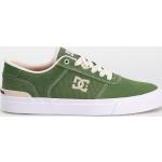 Przecenione Zielone Buty zamszowe męskie z zamszu marki DC Shoes w rozmiarze 44,5 