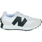 Białe Sneakersy sznurowane dla dzieci z zamszu marki New Balance 327 w rozmiarze 40 