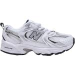 Białe Sneakersy sznurowane dla dzieci marki New Balance w rozmiarze 30 