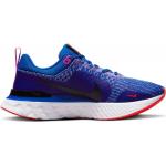 Niebieskie Buty do biegania damskie - rodzaj noska: Okrągły sportowe marki Nike React Infinity Run Flyknit 3 w rozmiarze 40 
