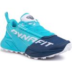 Przecenione Niebieskie Buty do biegania terenowe damskie sportowe marki Dynafit 