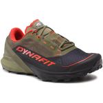Przecenione Zielone Buty do biegania terenowe męskie z Goretexu sportowe marki Dynafit w rozmiarze 42 