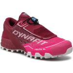 Przecenione Bordowe Buty do biegania terenowe damskie sportowe marki Dynafit w rozmiarze 36 