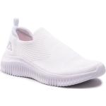 Przecenione Białe Sneakersy sznurowane damskie sportowe marki Kappa w rozmiarze 41 