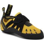Przecenione Żółte Sneakersy sznurowane damskie sportowe z zamszu marki La Sportiva w rozmiarze 33 