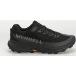Przecenione Czarne Buty do biegania terenowe męskie z wyjmowanymi wkładkami marki Merrell w rozmiarze 42 - Zrównoważony rozwój 