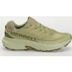 Przecenione Zielone Buty do biegania terenowe męskie z wyjmowanymi wkładkami marki Merrell w rozmiarze 42 - Zrównoważony rozwój 