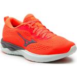 Przecenione Czerwone Buty do biegania treningowe damskie sportowe marki Mizuno w rozmiarze 39 